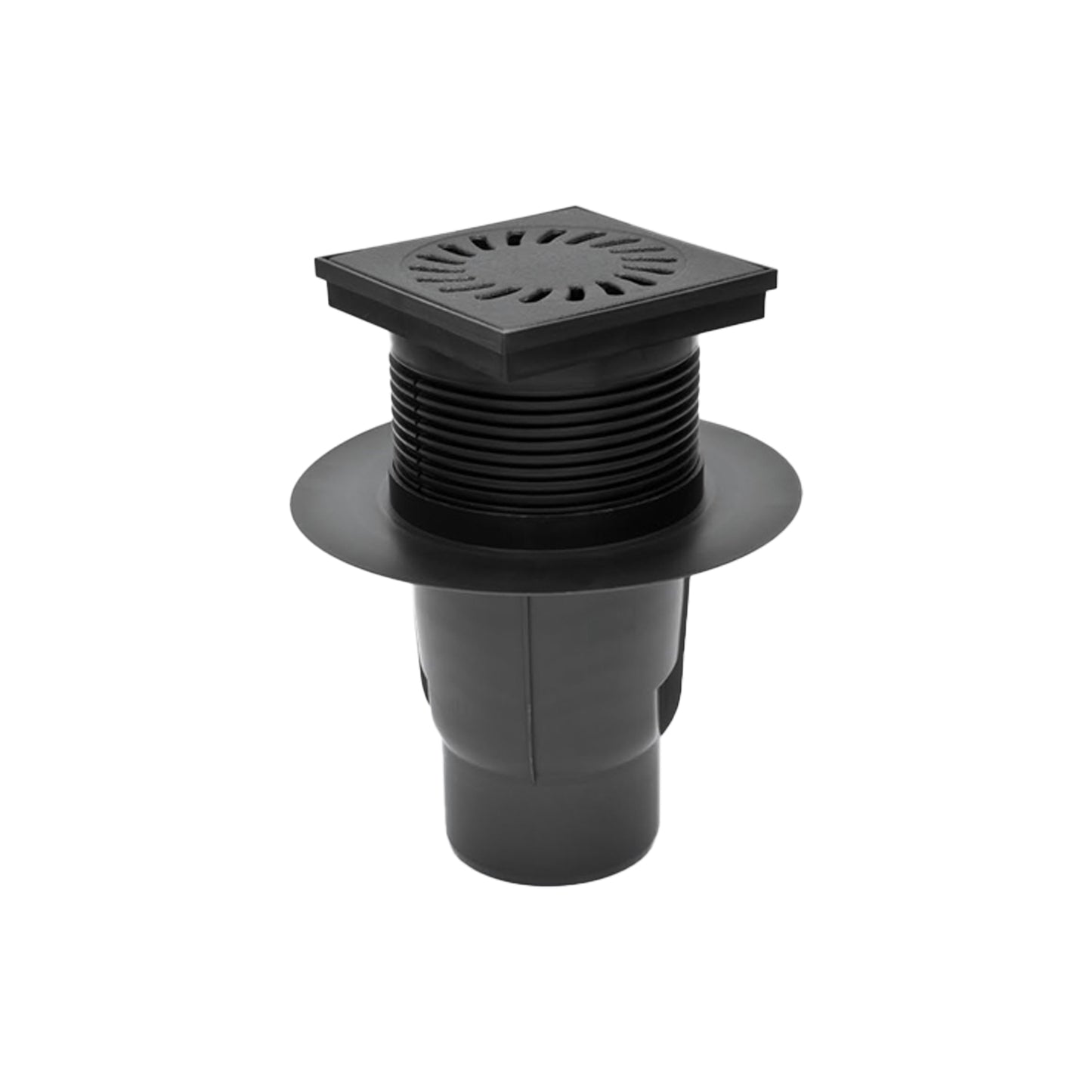 Sifon exterior Styron cu gratar fonta si drenaj vertical