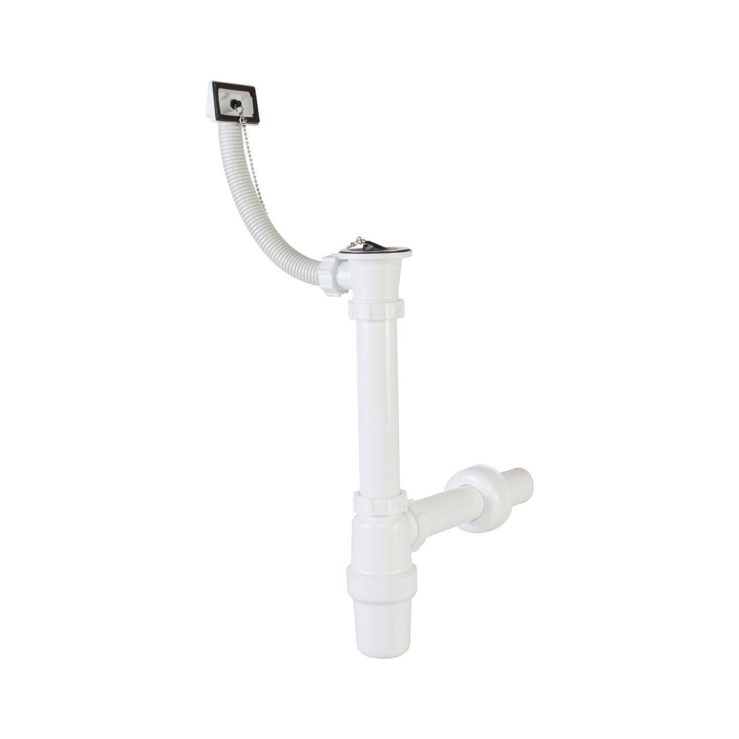 Sifon cu pahar cu ventil si preaplin - Styron