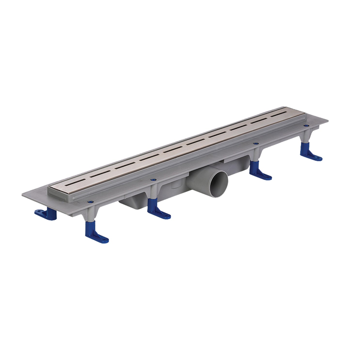 Rigola dus slim Styron Line cu gratar inox