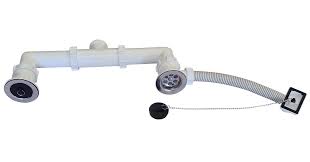 SCURGERE PENTRU CHIUVETĂ CU 2 CUVE, 1 1⁄2"