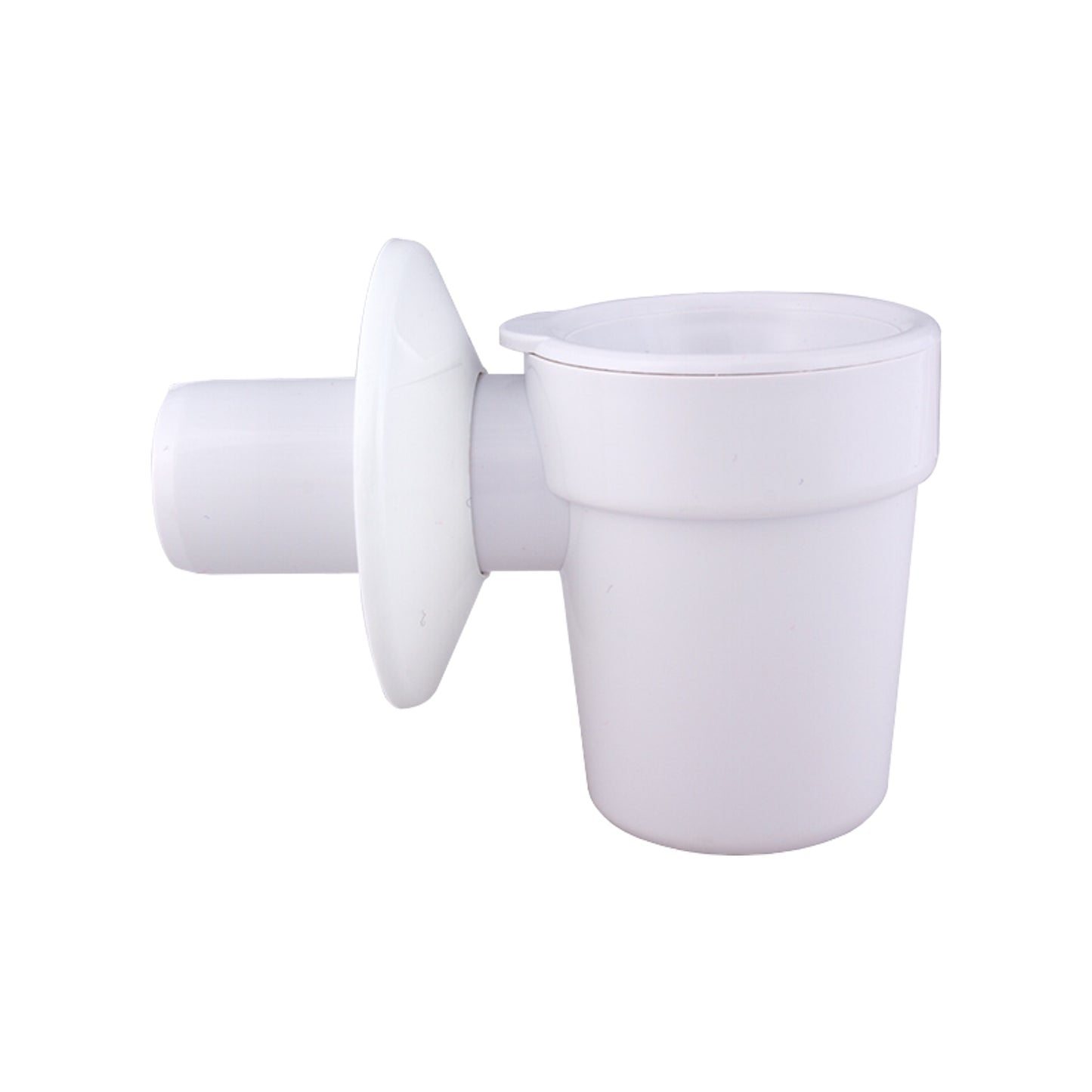 Sifon alb Styron cu bila pentru boiler electric