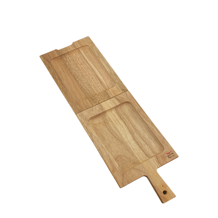Platou, blat pliabil pentru gratar Dutch Flipover, cu maner, 20 x 68 x 2 cm