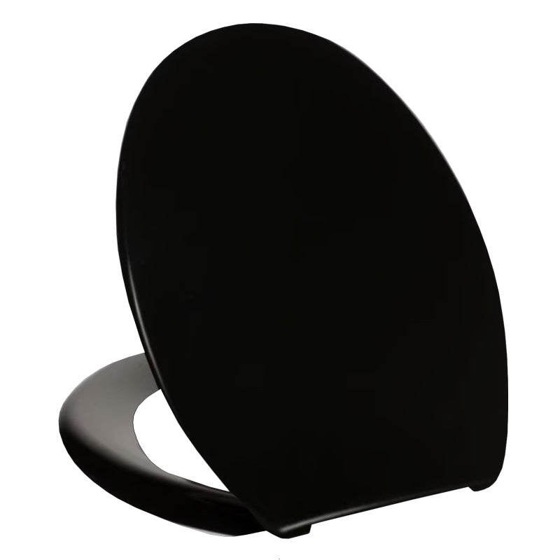 Ramă WC negru TISZA cu balamale material inox- Styron