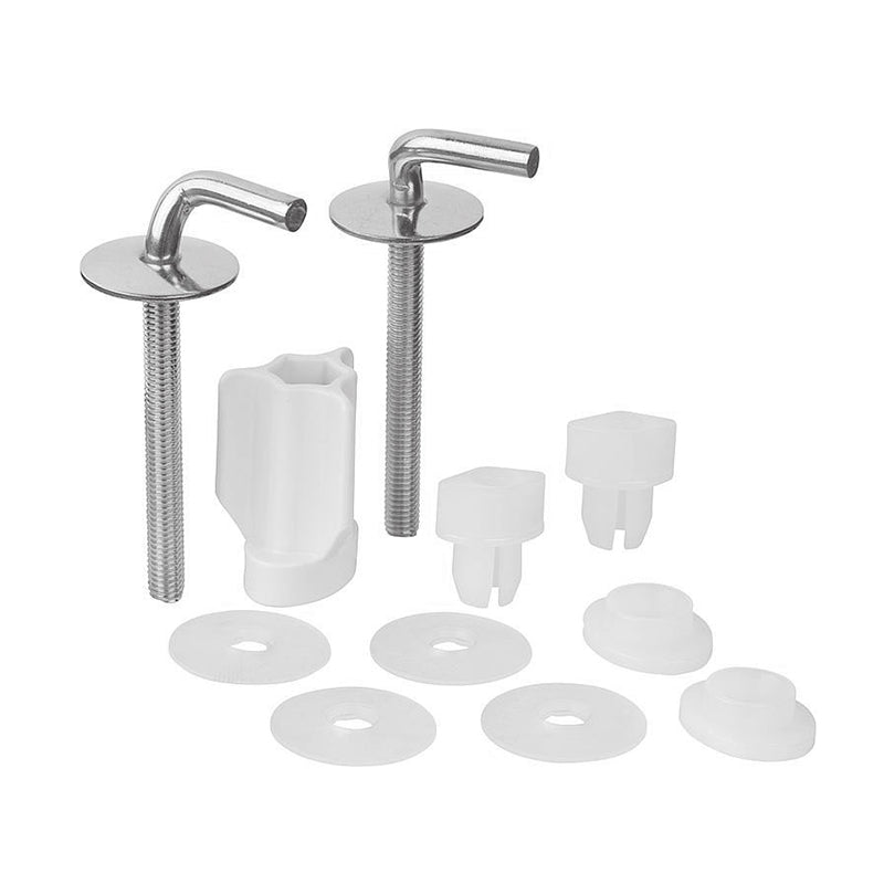 Ramă WC negru TISZA cu balamale material inox- Styron