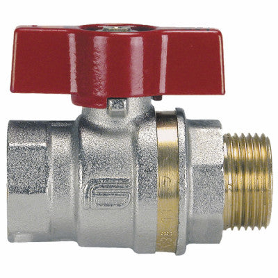 Robinet trecere cu bila interior-exterior pentru apa cu maner tip fluture EFFEBI Italy