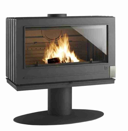 Semineu de fonta pe lemne 12-18kW Elton