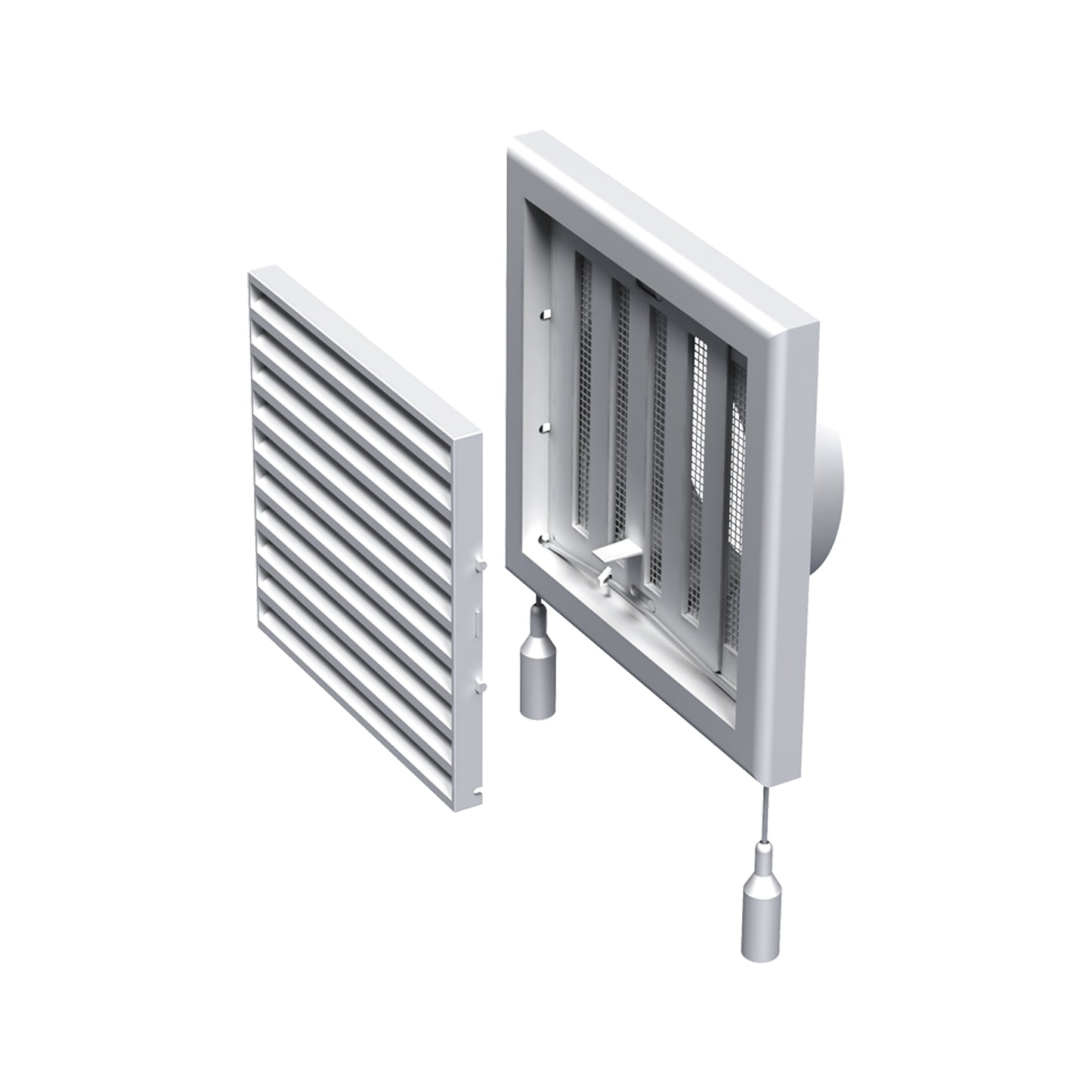 Grila de ventilatie cu inchidere manuala Vents serie VRs