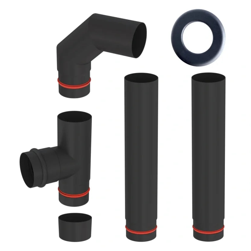 Set tubulatura premium peleti - Φ100
