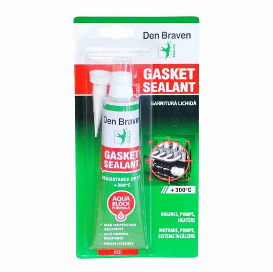 Tub 80ML silicon termin rosu - 300°C